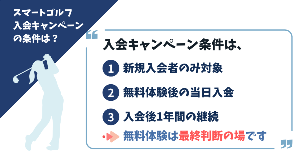 スマートゴルフ入会金無料キャンペーンまとめ